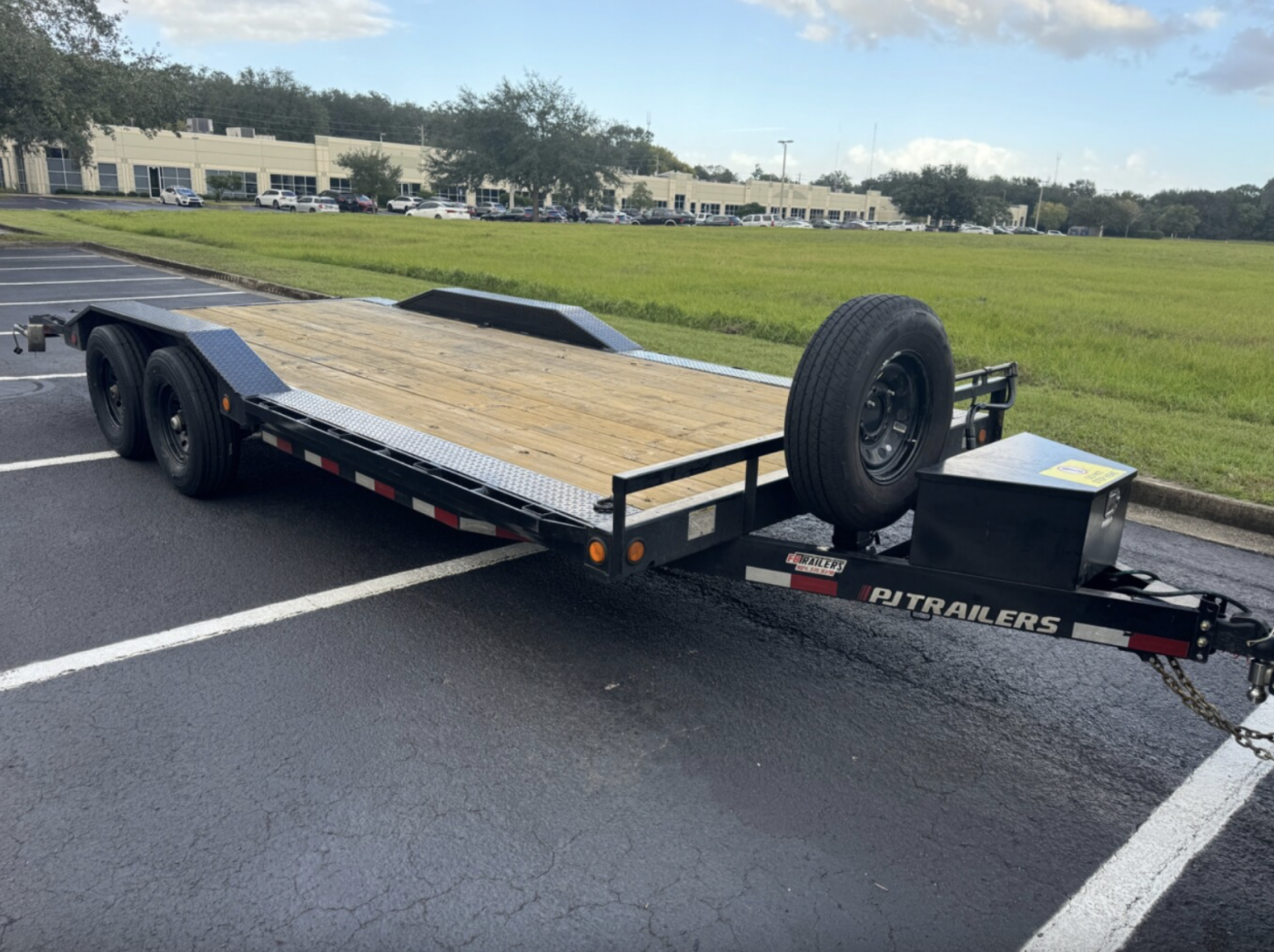 2023 PJ B6 20" HD Equipment Trailer