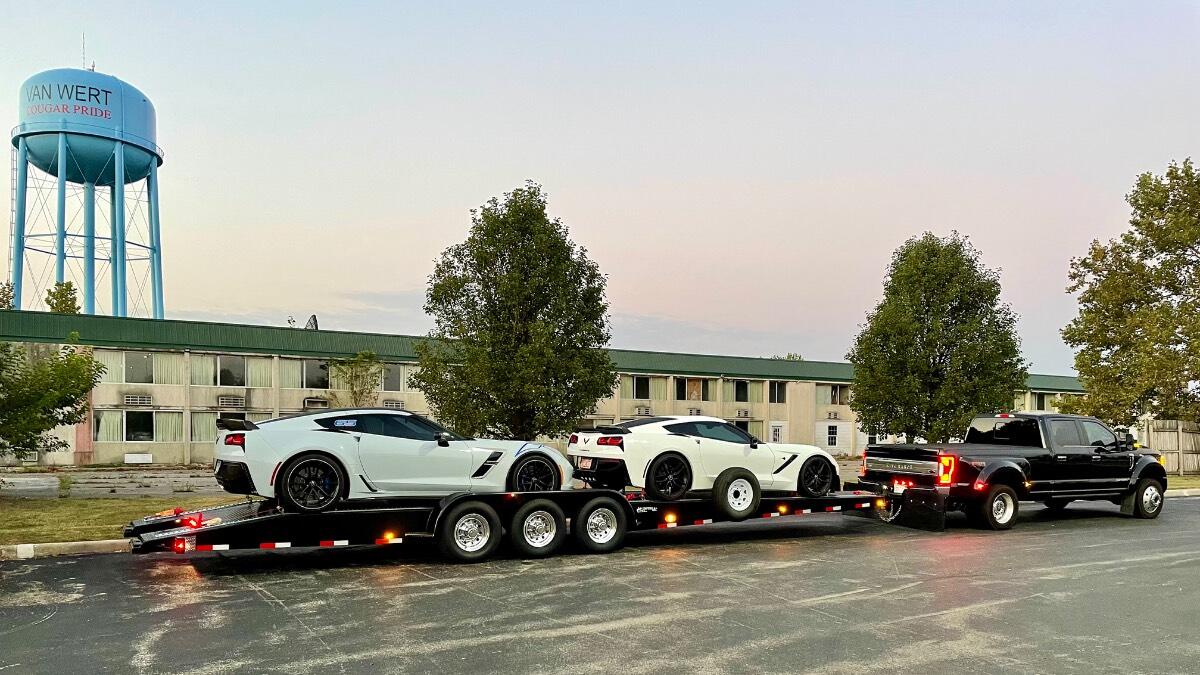 2022 Titan XL Double car hauler - fits Vette