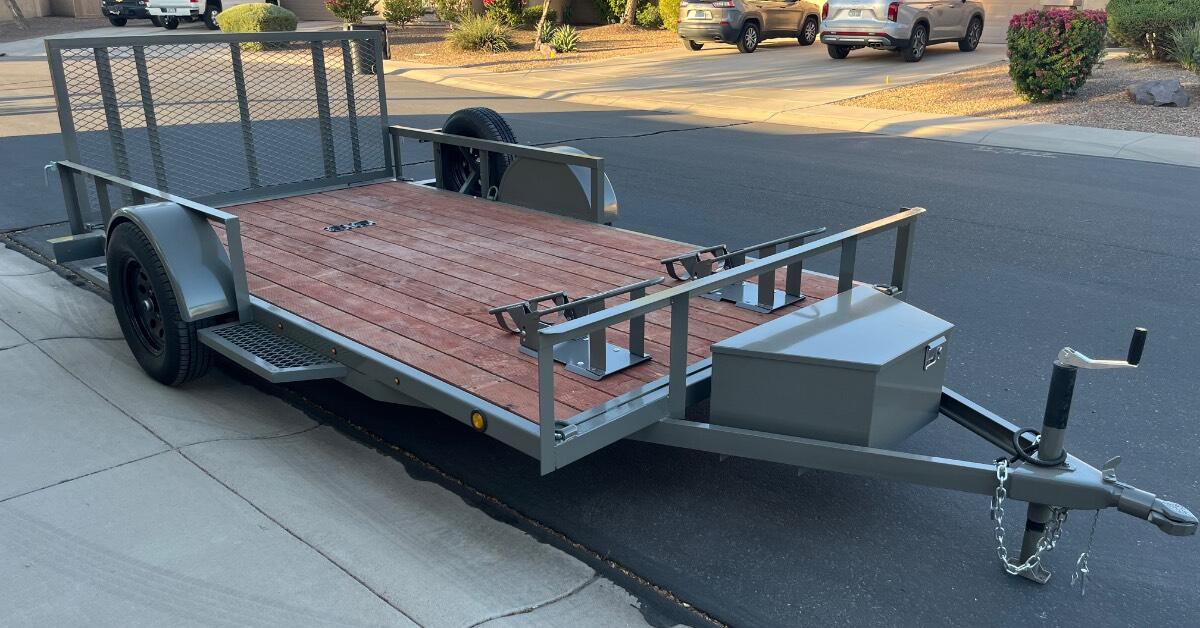 2026 Custom Motorcycle Trailer