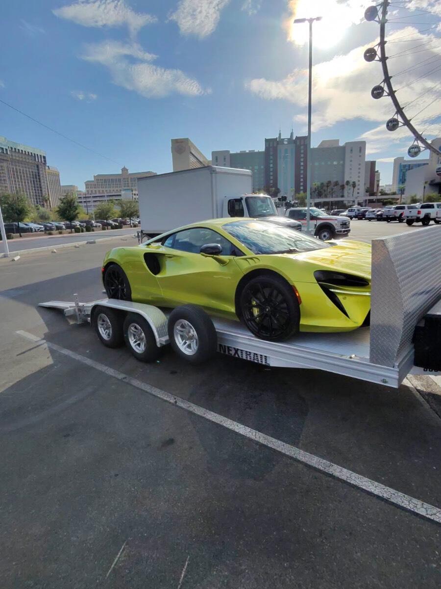2024 Futura ShiftR lowering trailer with winch