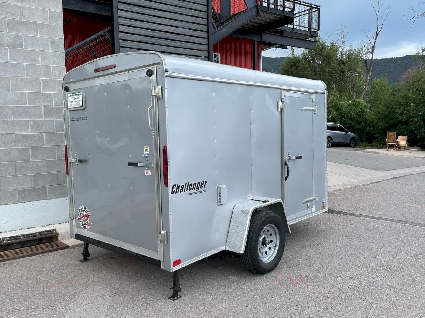 12 foot enclosed trailer